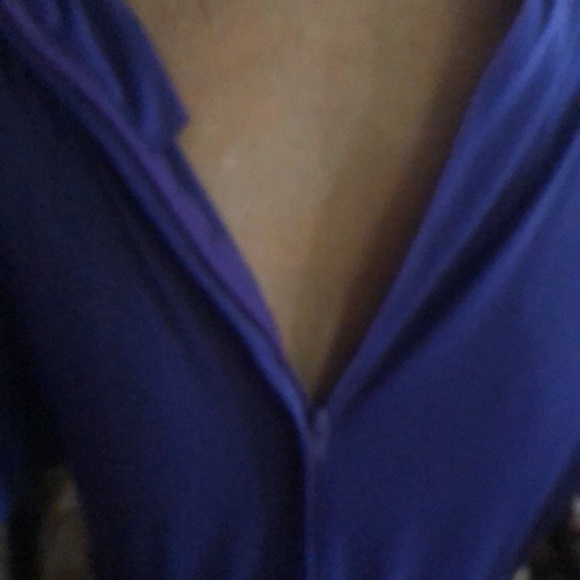 Vintage 1970’s, purple maxi dress- Rags by Kressandra- flutter sleeves - Picture 8 of 8